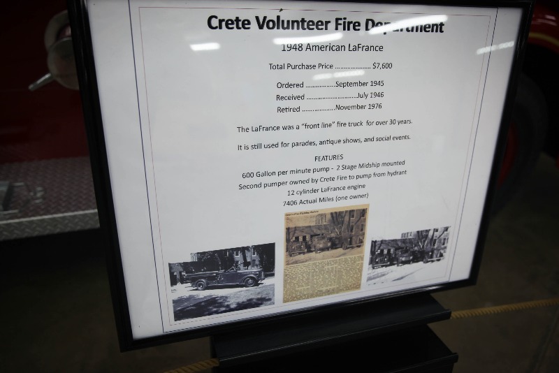 City of Crete Nebraska Department History