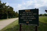 cemetery sign