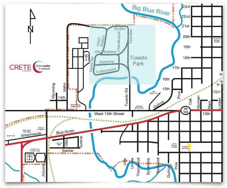 City of Crete Nebraska Tuxedo Park & Camping