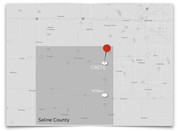 Saline County map