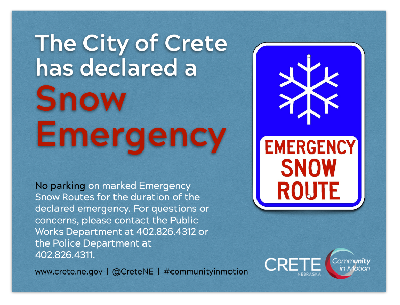 snow emergency declared