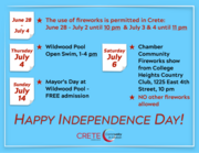 July events