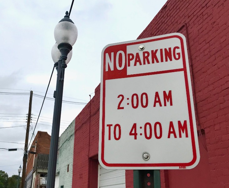 parking sign