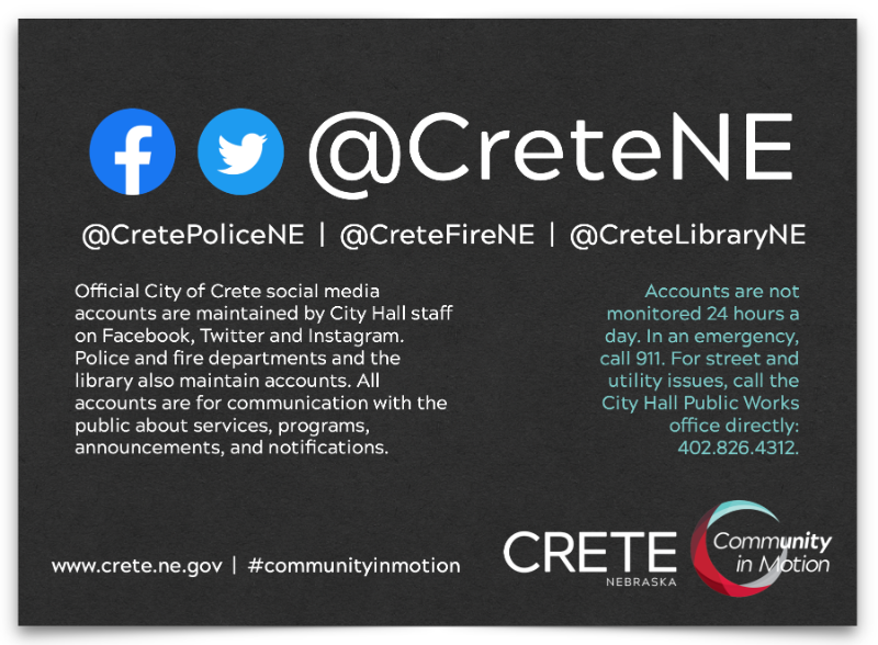 city social media account graphic