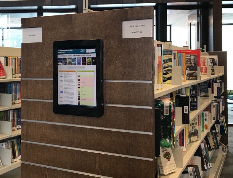 library shelf