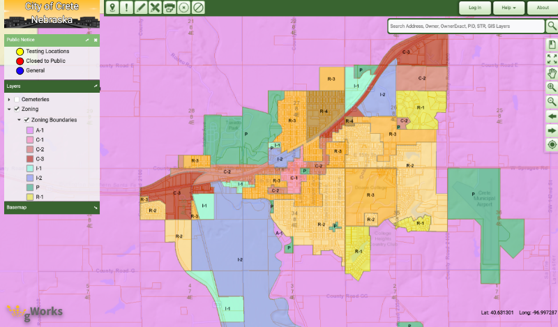 gworks zoning map