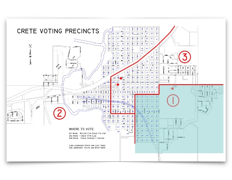 council ward 1 map