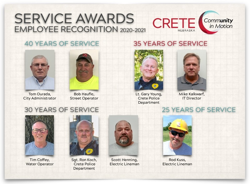 employee years of service