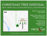 christmas tree disposal