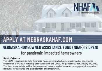 nebraska homeowner assistance fund program flyer