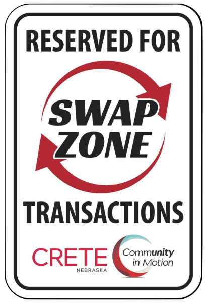 swap zone sign