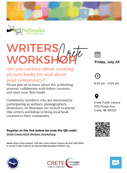writer's workshop flyer July 24