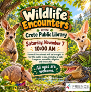 wildlife encounters event graphic