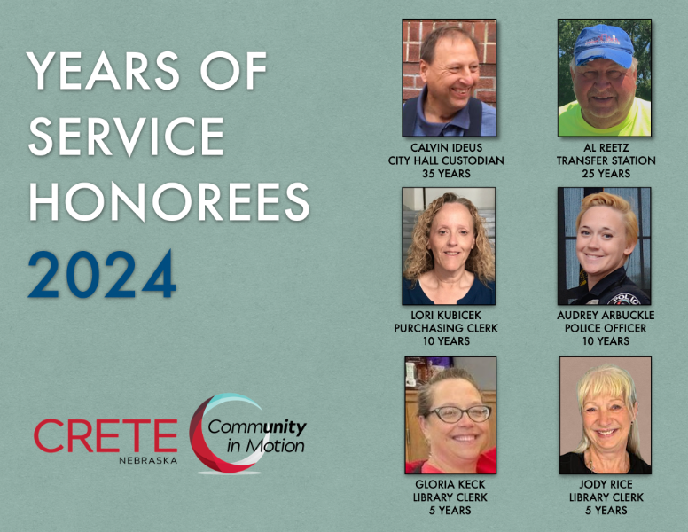 years of service
